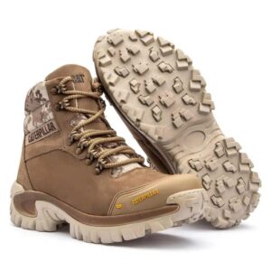 Bota Caterpillar 2064 Creme Nobuck