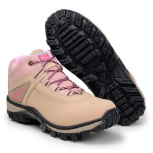 Bota Caterpillar Adventure Feminino Rosa Nude