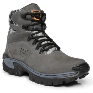 Bota Caterpillar 2067 Cinza Camuflado