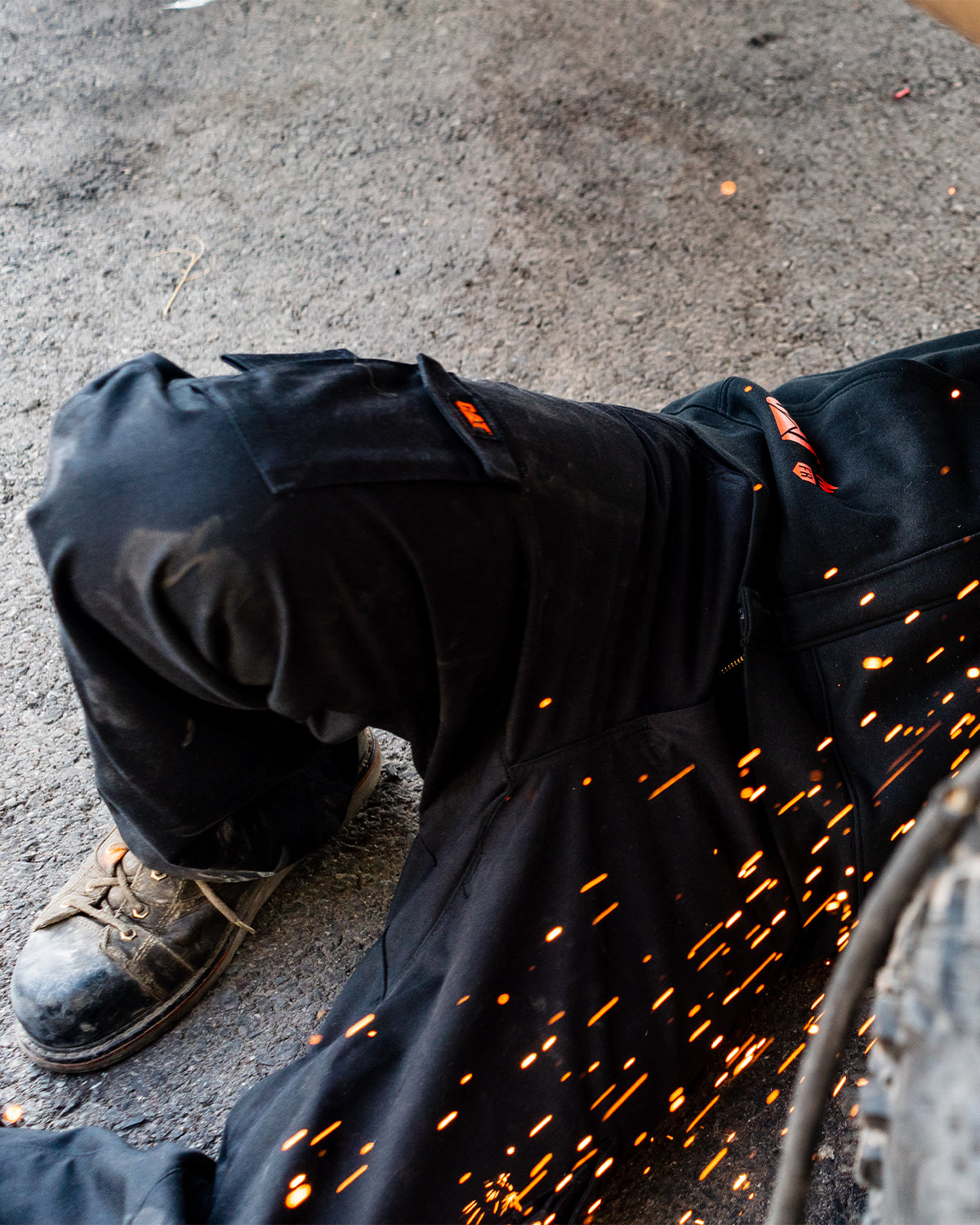 Calças Cargo FR em Black