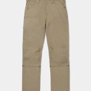 CALÇA DE CANVAS COM ELÁSTICO DUPLO PARA HOMENS - CORTE RETO