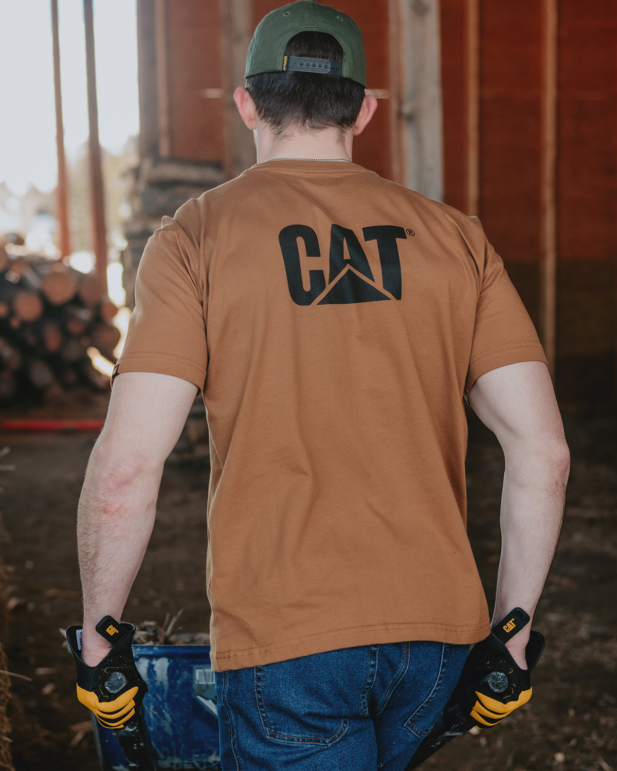 Camiseta Caterpillar Bronze