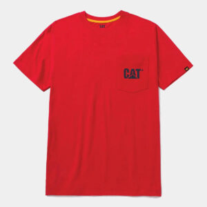 CAMISETA CLÁSSICA MASCULINA COM LOGO E BOLSO