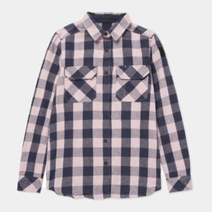 CAMISA FLANELADA COM XADREZ FEMININA