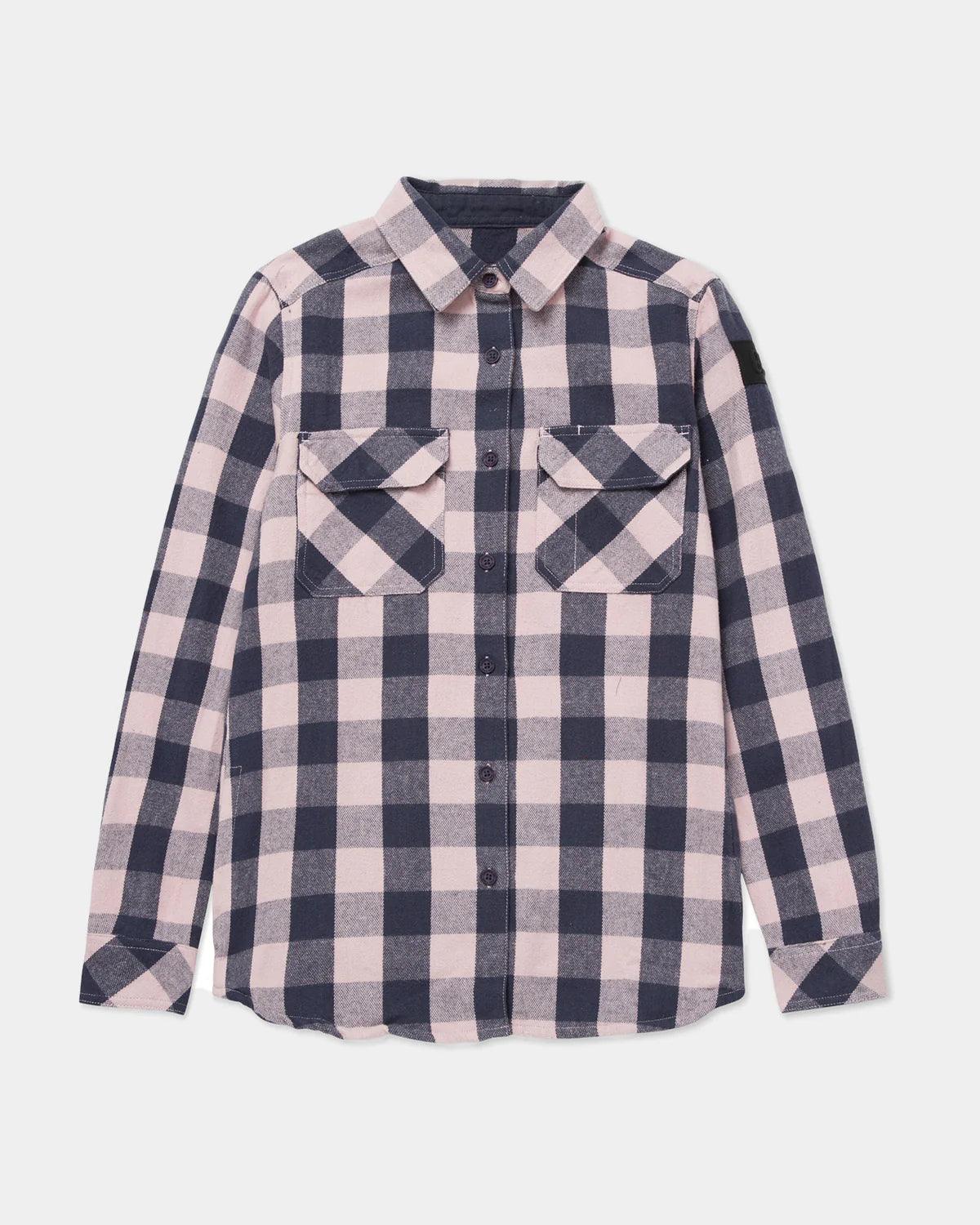 CAMISA FLANELADA COM XADREZ FEMININA