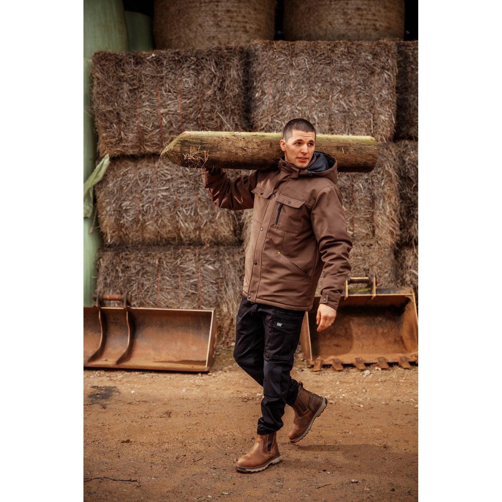 Bota de Segurança Pelton S1 Bege Escuro - Imagem 7