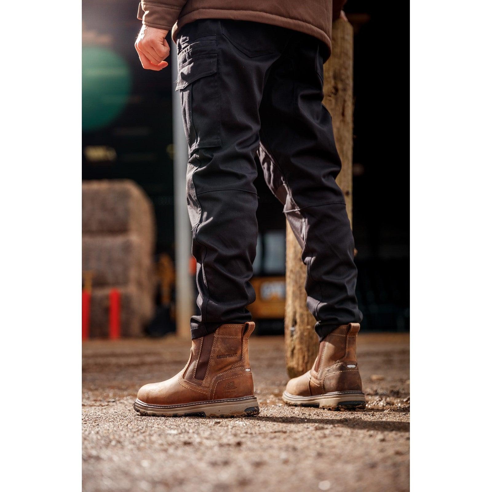 Bota de Segurança Pelton S1 Bege Escuro - Imagem 8