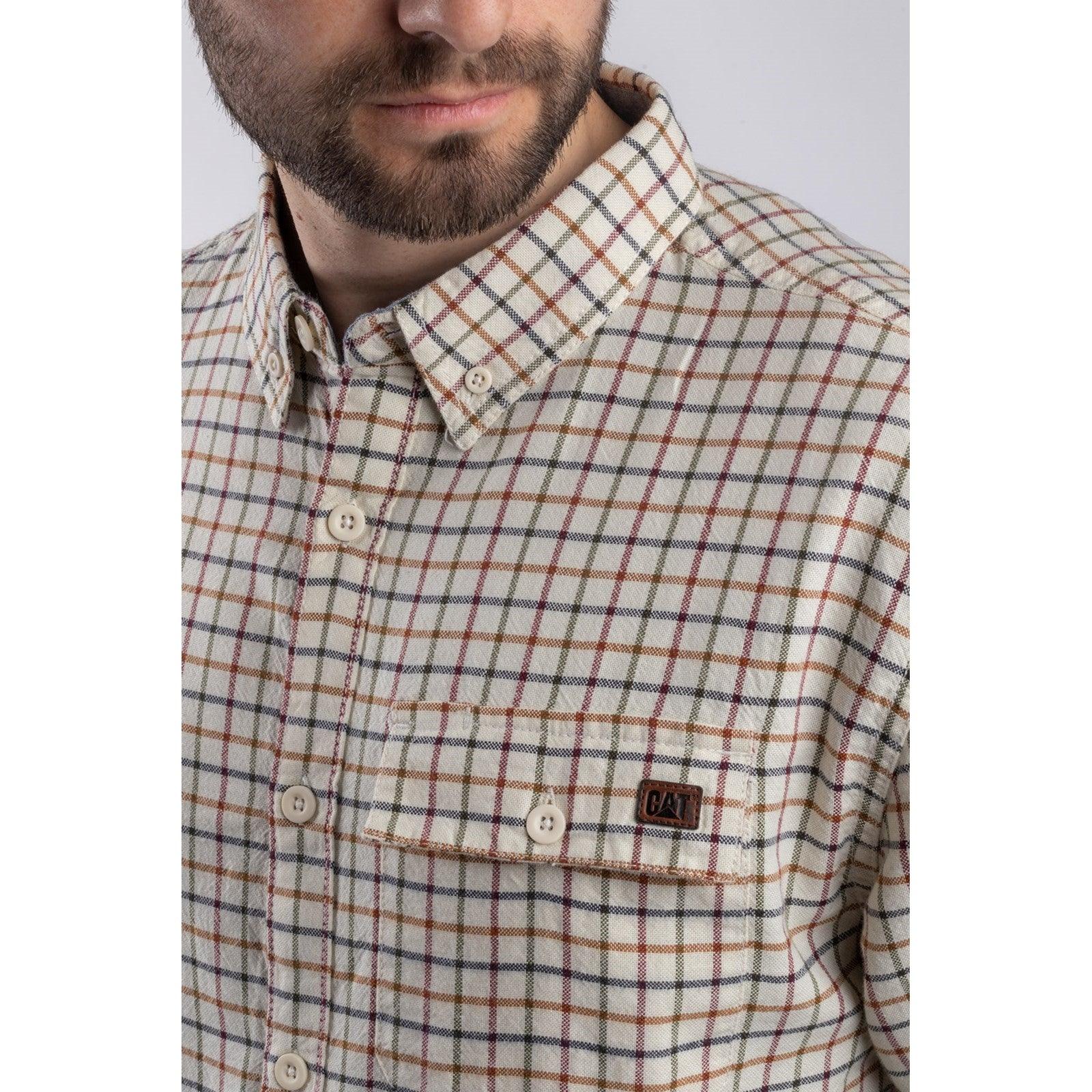 Camisa Tattersall com Botão Multicolorida - Imagem 5
