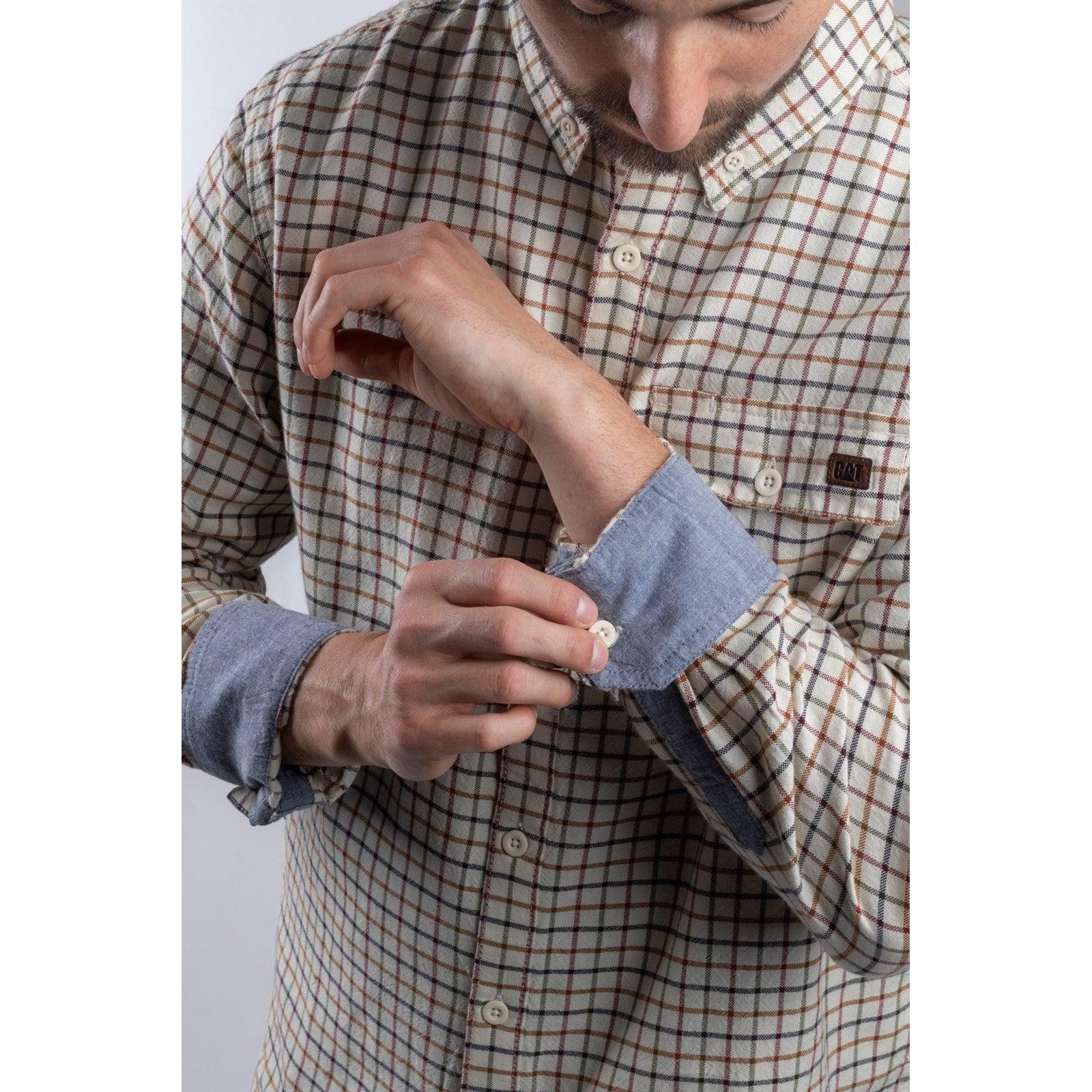 Camisa Tattersall com Botão Multicolorida - Imagem 6